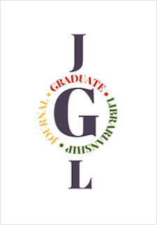 Vertically oriented JGL logo