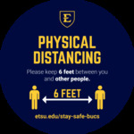 3c_1_mi_physical_distancing_floor_decals5x5 by East Tennessee State University