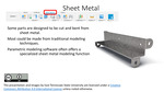 Module 12: Sheet Metal Modeling