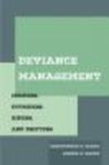 Deviance Management: Insiders, Outsiders, Hiders, and Drifters by Christopher D. Bader and Joseph O. Baker