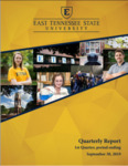 Quarterly Report - 1st Quarter, period ending September 30, 2019 by ETSU Foundation, East Tennessee State University