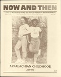 Now & Then (Volume 04, Issue 01, 1987) by Center of Excellence for Appalachian Studies and Services, East Tennessee State University