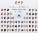 Bachelor of Science in Nursing Class Composite - May 2015 by College of Nursing, East Tennessee State University