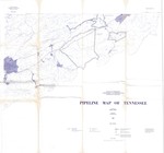 Pipeline Map of Tennessee (East Sheet) - 1983 by Tennessee Department of Conservation
