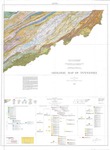Geologic Map of Tennessee (East Sheet) - 1966 by Tennessee Department of Conservation