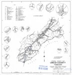 General Highway Map - Unicoi County, Tennessee - 1962 by Tennessee State Highway Department