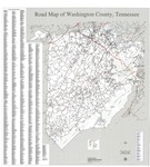 Road Map of Washington County, Tennessee - 2002 by Johnson City GIS Division
