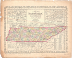 A New Map of Tennessee with its Roads and Distance from place to place along the Stage and Steamboat Routes (file 0277_008_02)