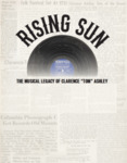 Rising Sun: The Musical Legacy of Clarence "Tom" Ashley by The Reece Museum, East Tennessee State University